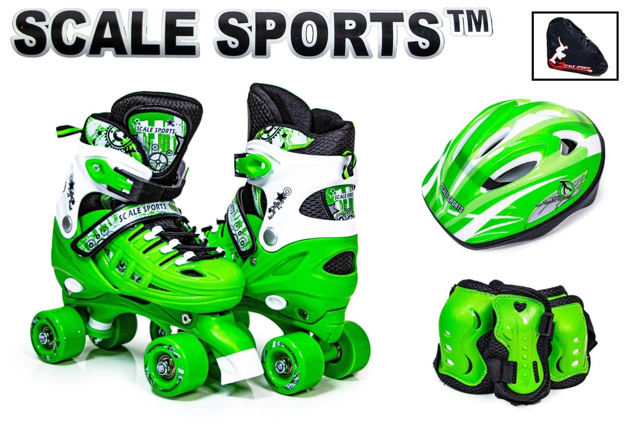 

Комплект квадов Scale Sport Green, размер 34-37