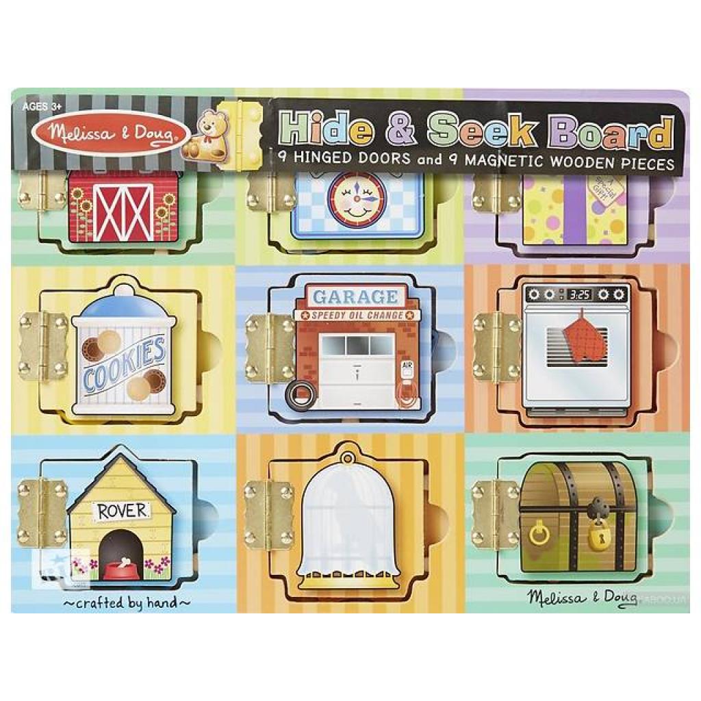 

Развивающая игрушка Melissa&Doug Магнитная доска Открой и найди (MD10474)
