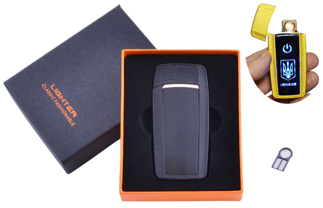 

USB зажигалка в подарочной упаковке Украина (Спираль накаливания) №HL-56 Black