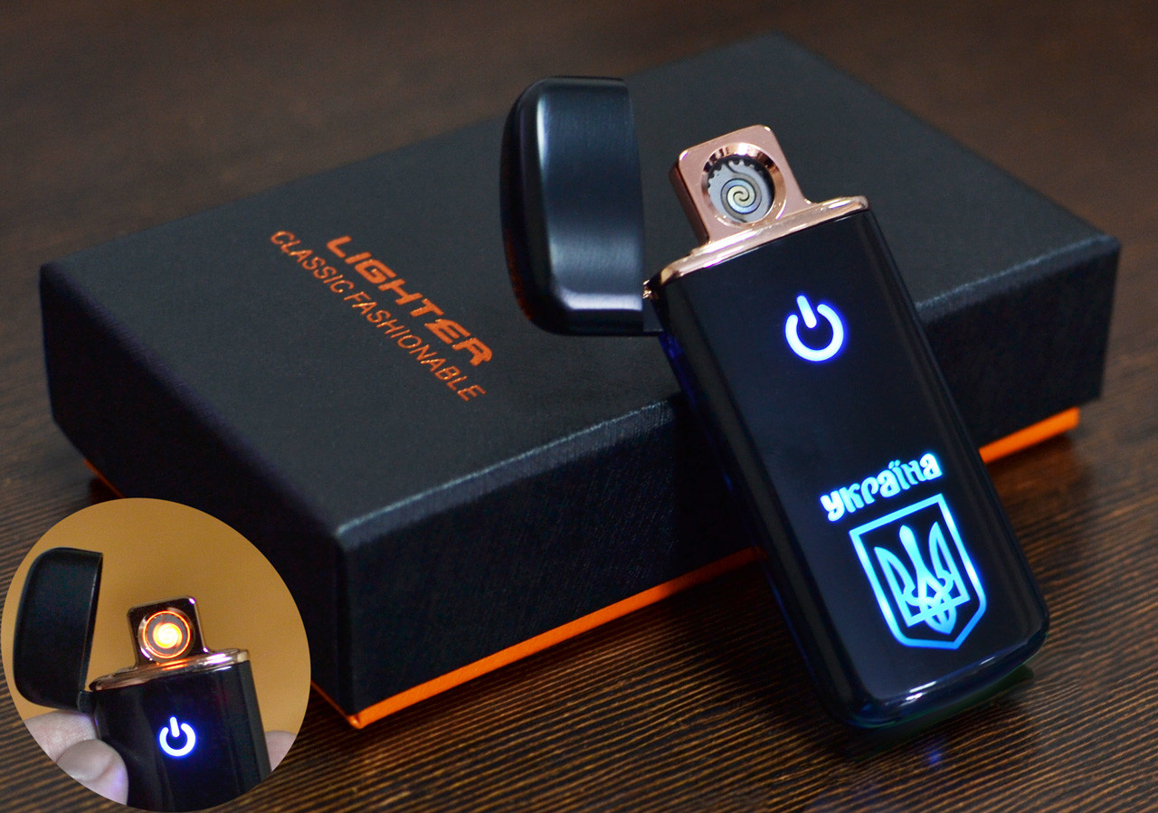 

USB зажигалка в подарочной коробке Украина №HL-120