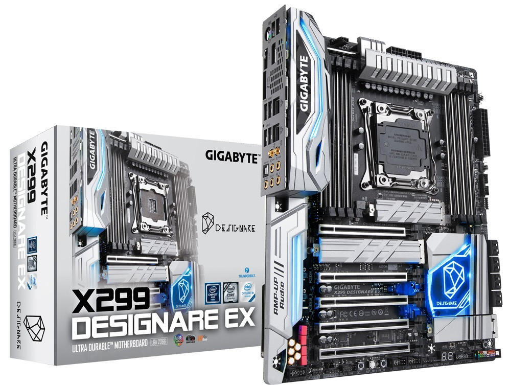 

Материнская плата Gigabyte X299 Designare EX (X299 DESIGNARE EX) Over-Stock