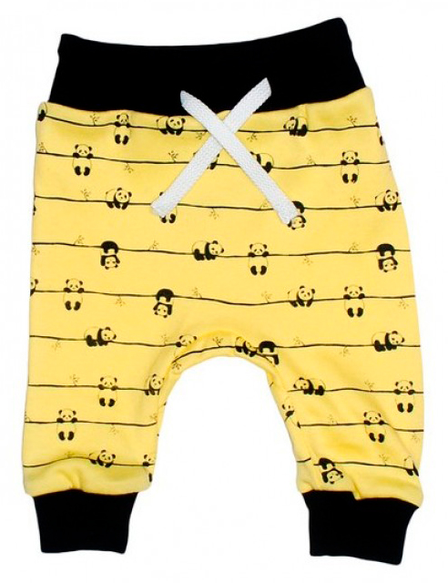 

Штанишки MISHKA Панда желтые 68 (1772-68)