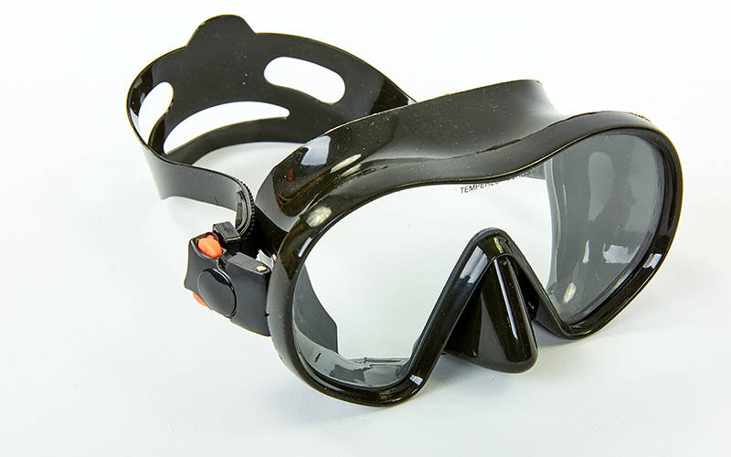 

Маска для плавания Zelart M105-SIL (термостекло, силикон черный, пластик, черный) \1