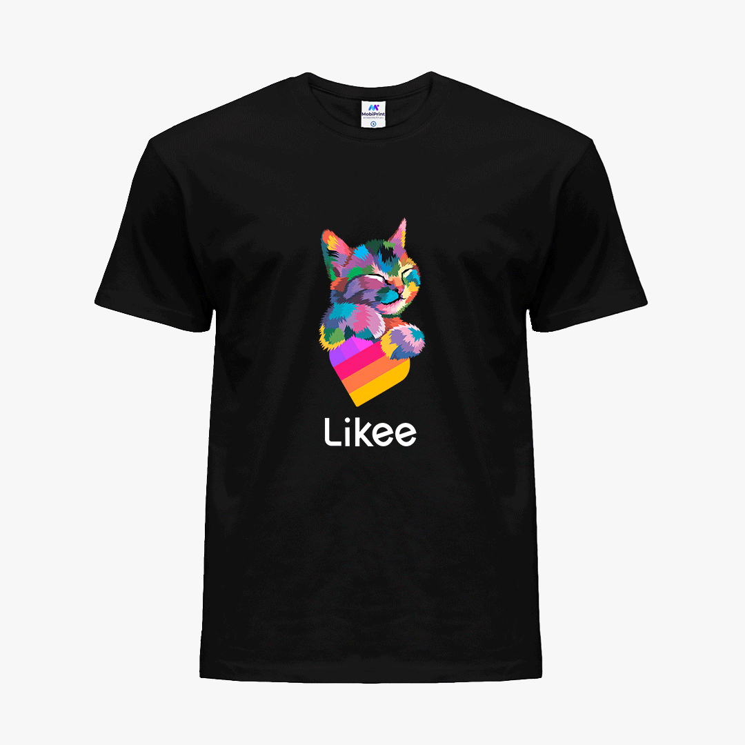 

Детская футболка для девочек Лайк (Likee) (25186-1040-11) 146-152 см Хлопок Черный