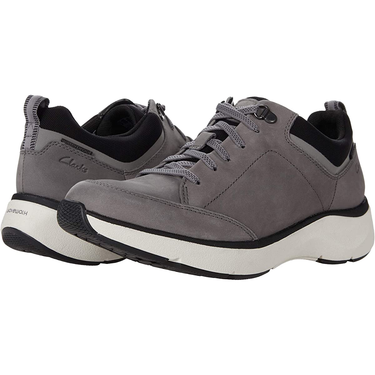 

Кроссовки женские Clarks Wave 2.0 Lace Серый 39