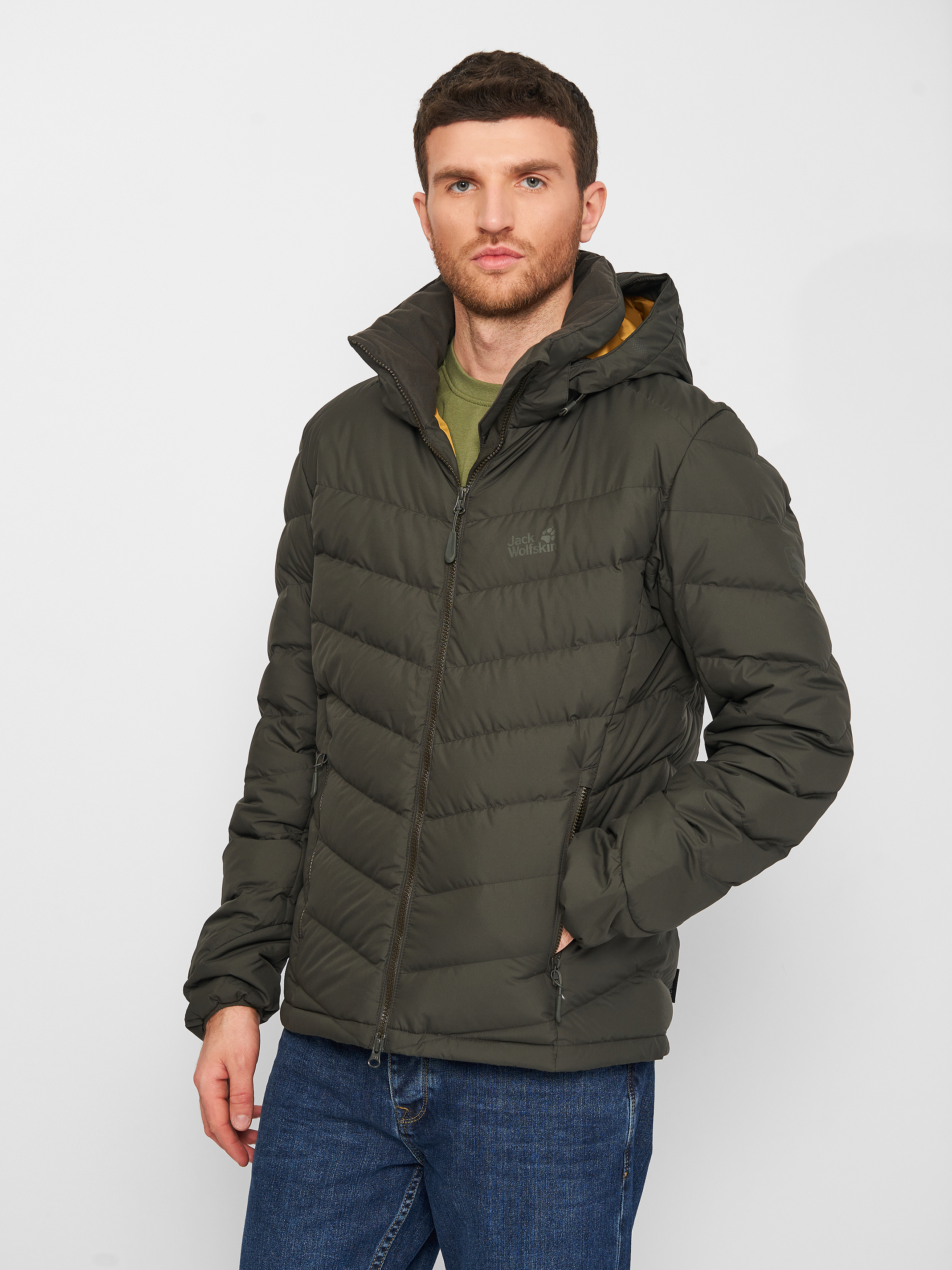 

Пуховик Jack Wolfskin Fairmont Men 1203591-4144 XXL Серо-зеленый