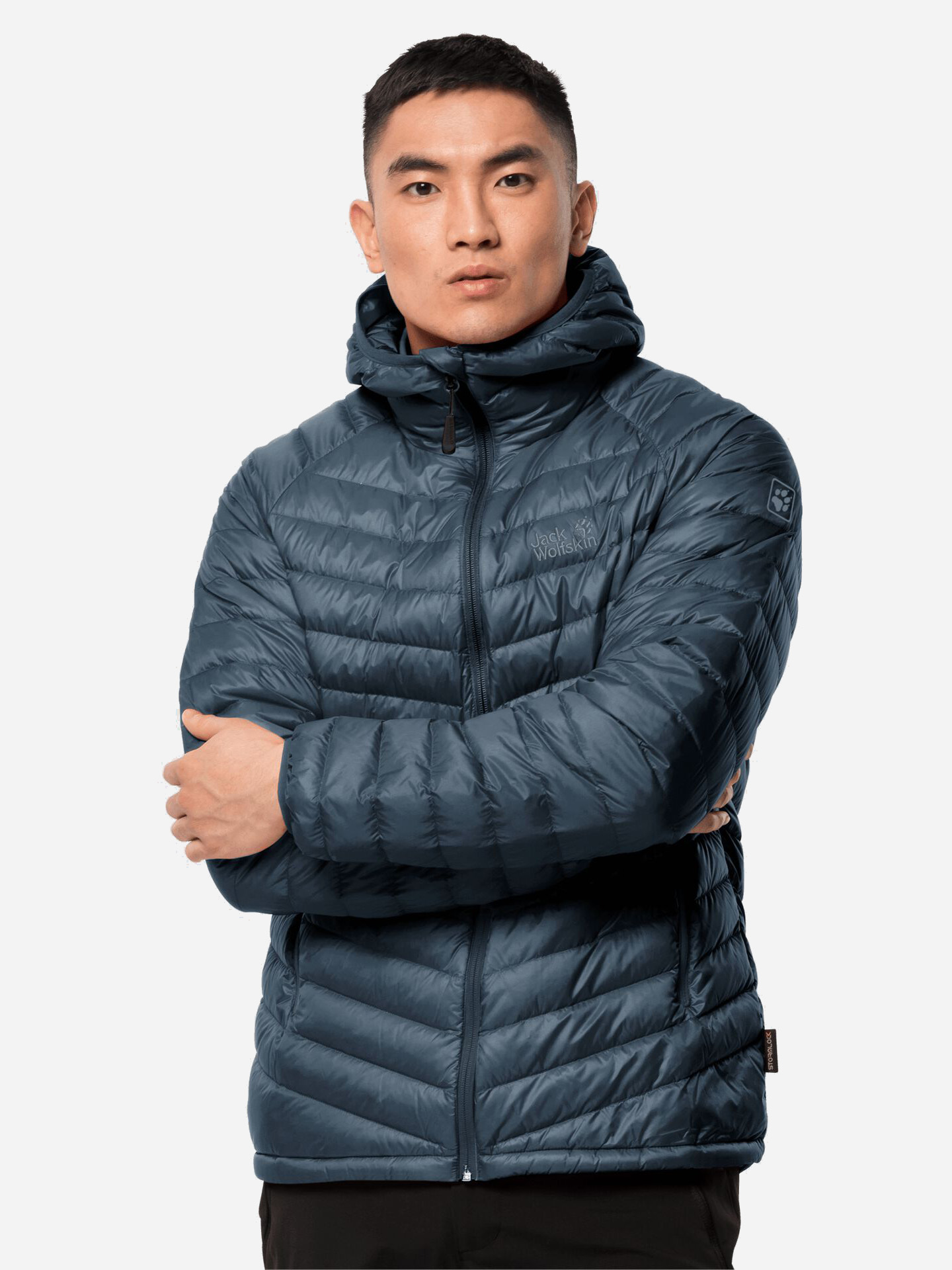 

Пуховик Jack Wolfskin Atmosphere Jkt M 1204421-1249  Синий, Пуховик Jack Wolfskin Atmosphere Jkt M 1204421-1249 L Синий