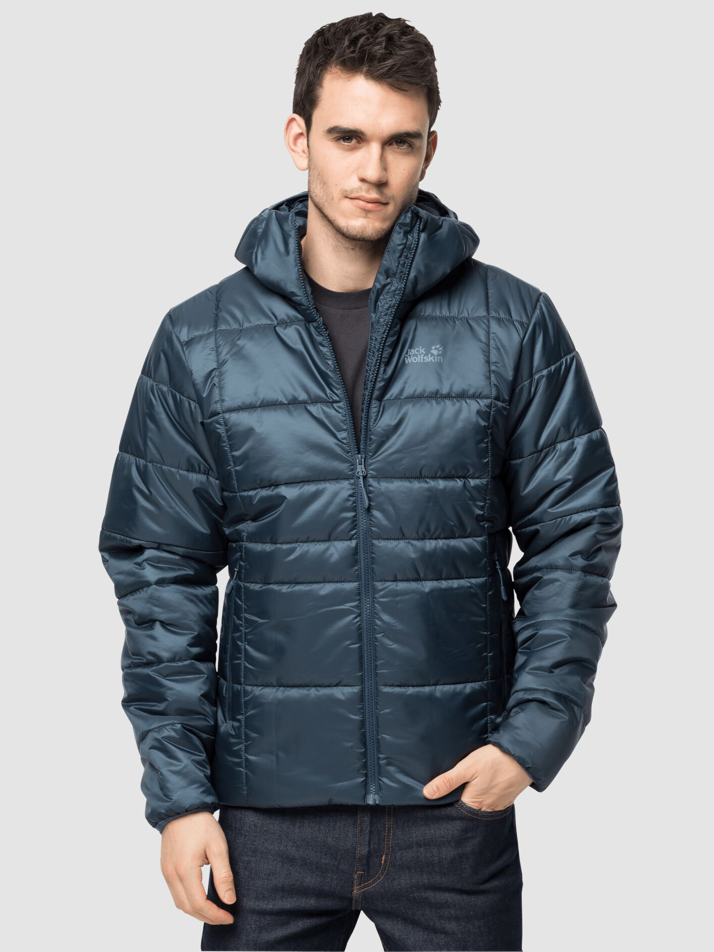 

Пуховик синтетический Jack Wolfskin Argon Thermic Jacket M 1205302-1249 XXXL Синий