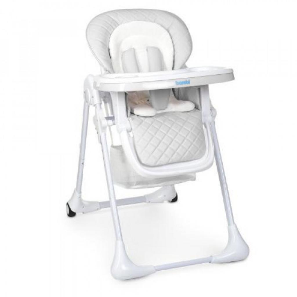 

Стульчик для кормления Bambi M 3890 light grey QT
