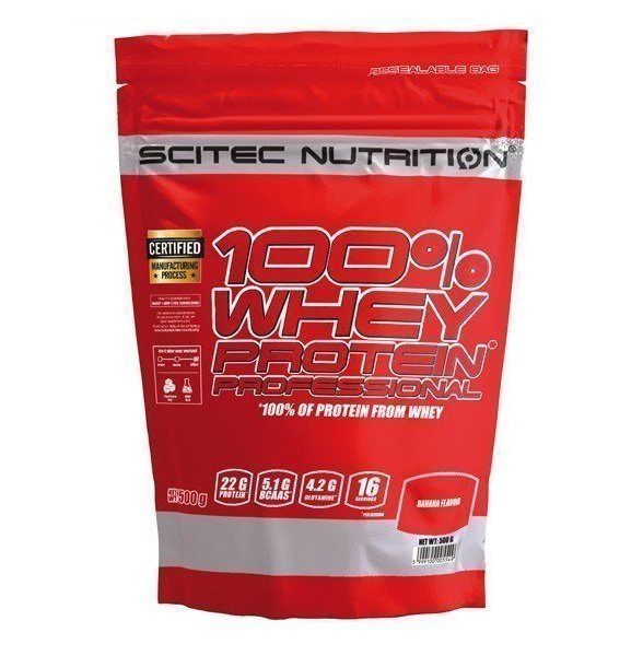 

Сироватковий протеїн Scitec Nutrition Whey Protein Prof. 500g Банан