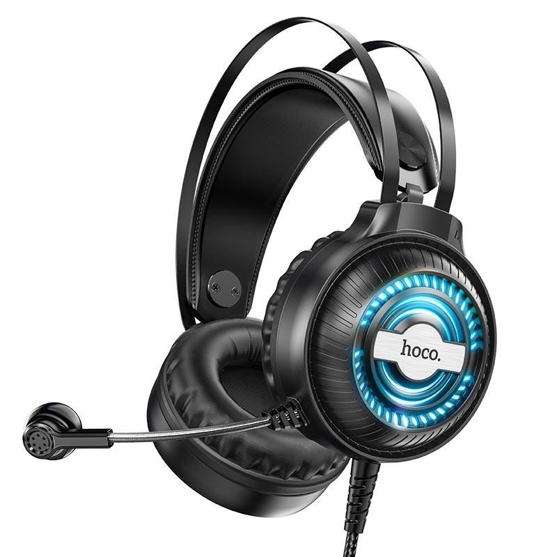 

Наушники HOCO W101 Streamer GAMING 7-color LED Black