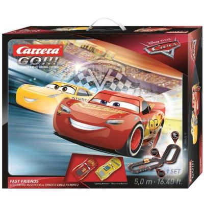 

Автотрек Carrera GO!!! Тачки 3 Быстрые друзья, длина трассы 5м (4007486624191)