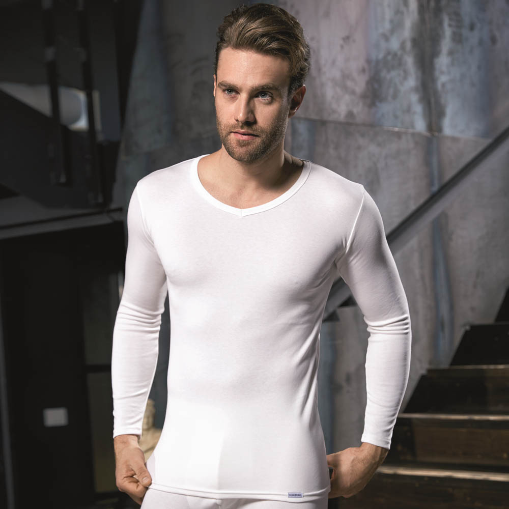 

Чоловіча термобілизна з довгим рукавом Anil MGB2553 екрю XXL