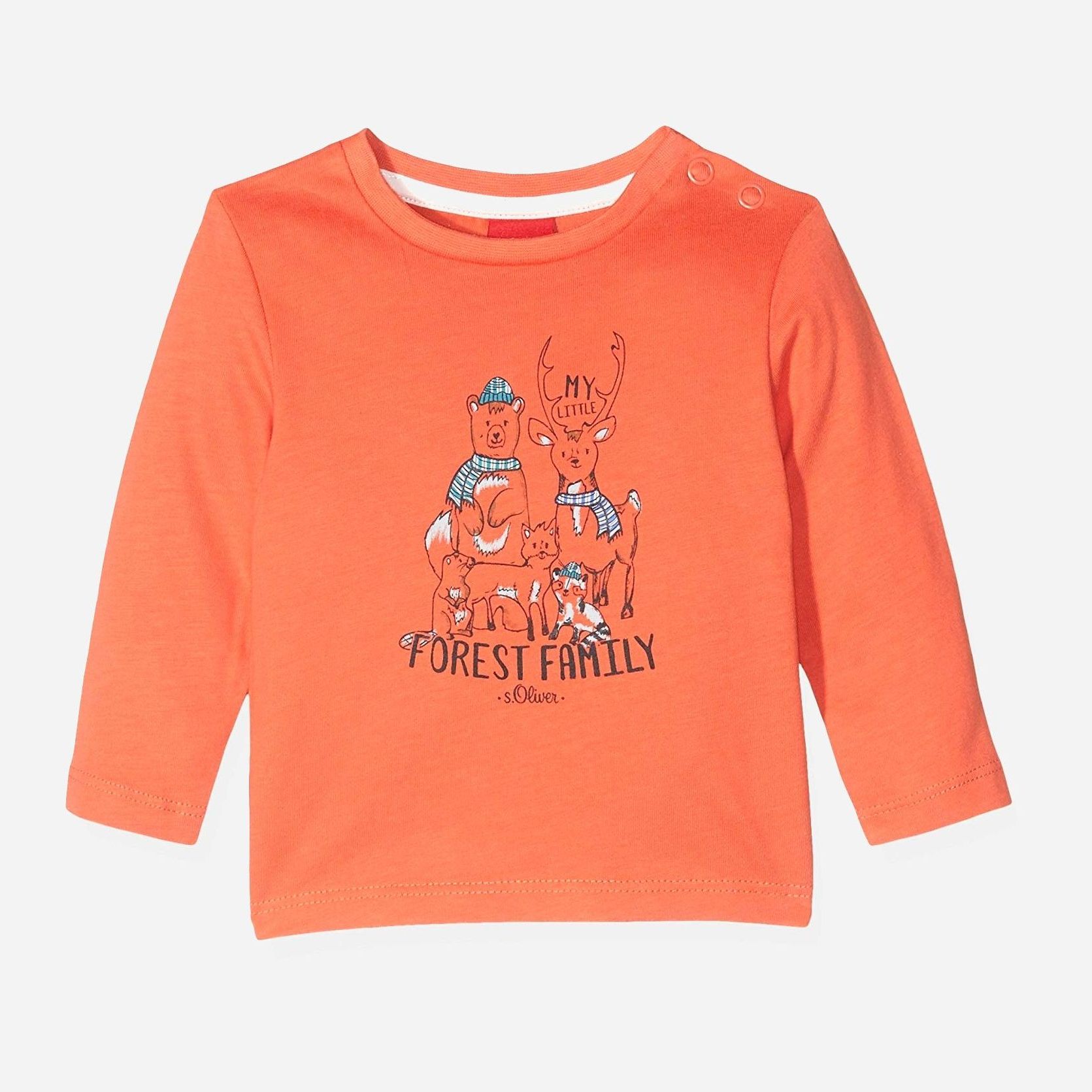 

Футболка с длинными рукавами s.Oliver 65710317554 62 см Оранжевая (s.03977163884)