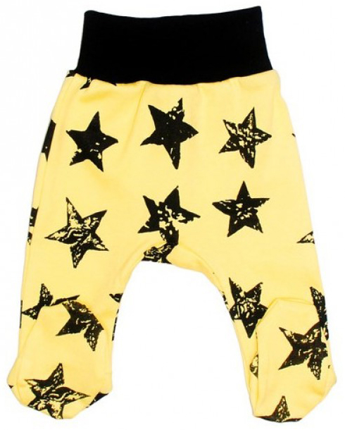 

Ползунки MISHKA Stars желтые 56 размер (1750-56)