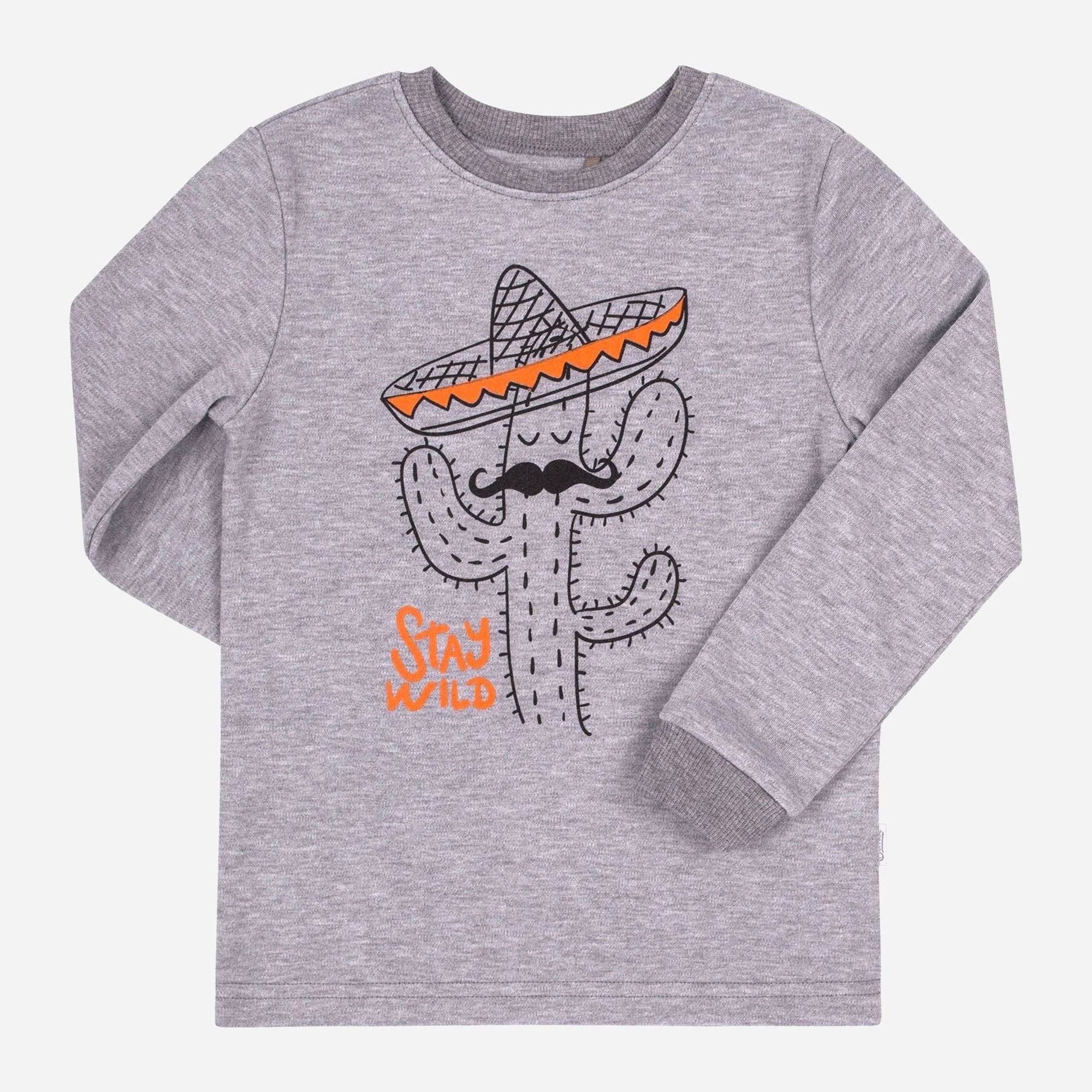 

Футболка с длинными рукавами Бемби FB821 MX0 140 см Меланж с серым (24821111145.MX0)