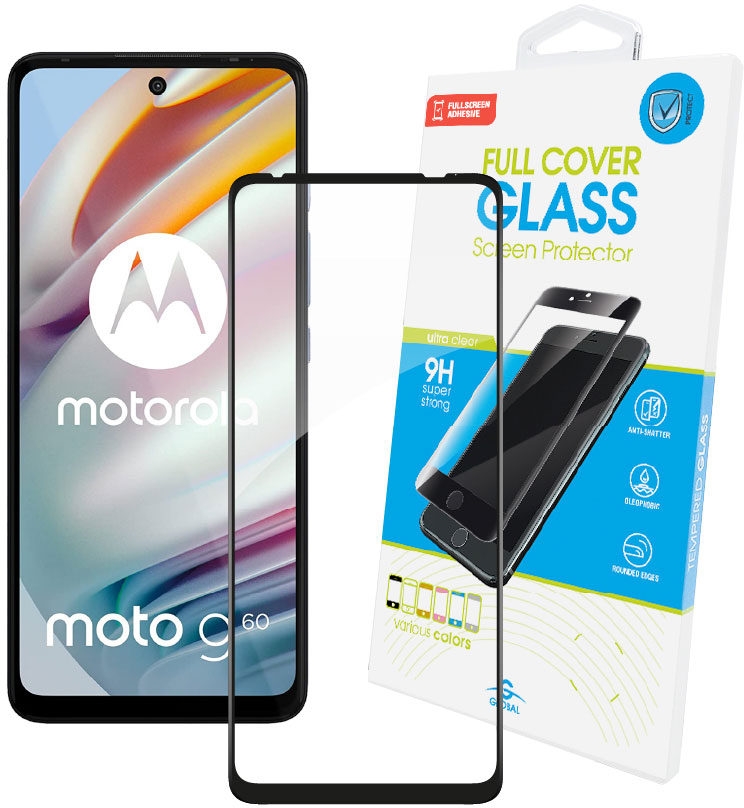

Защитное стекло Global Full Glue для Motorola Moto G60S Black