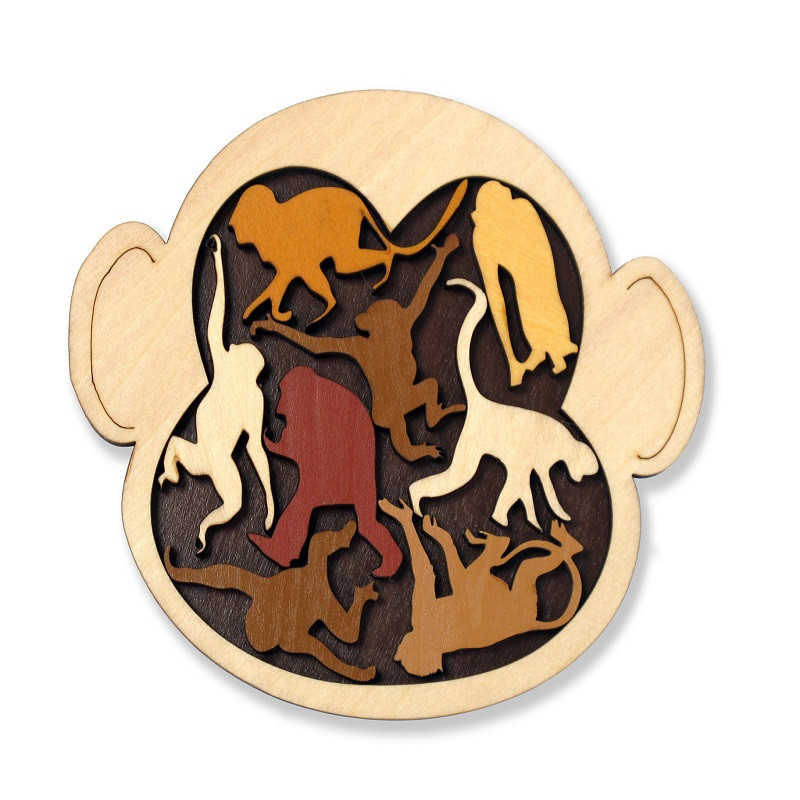 

Головоломка Constantin puzzle Monkey madness (Обезьянье безумие) (C5066/6b)