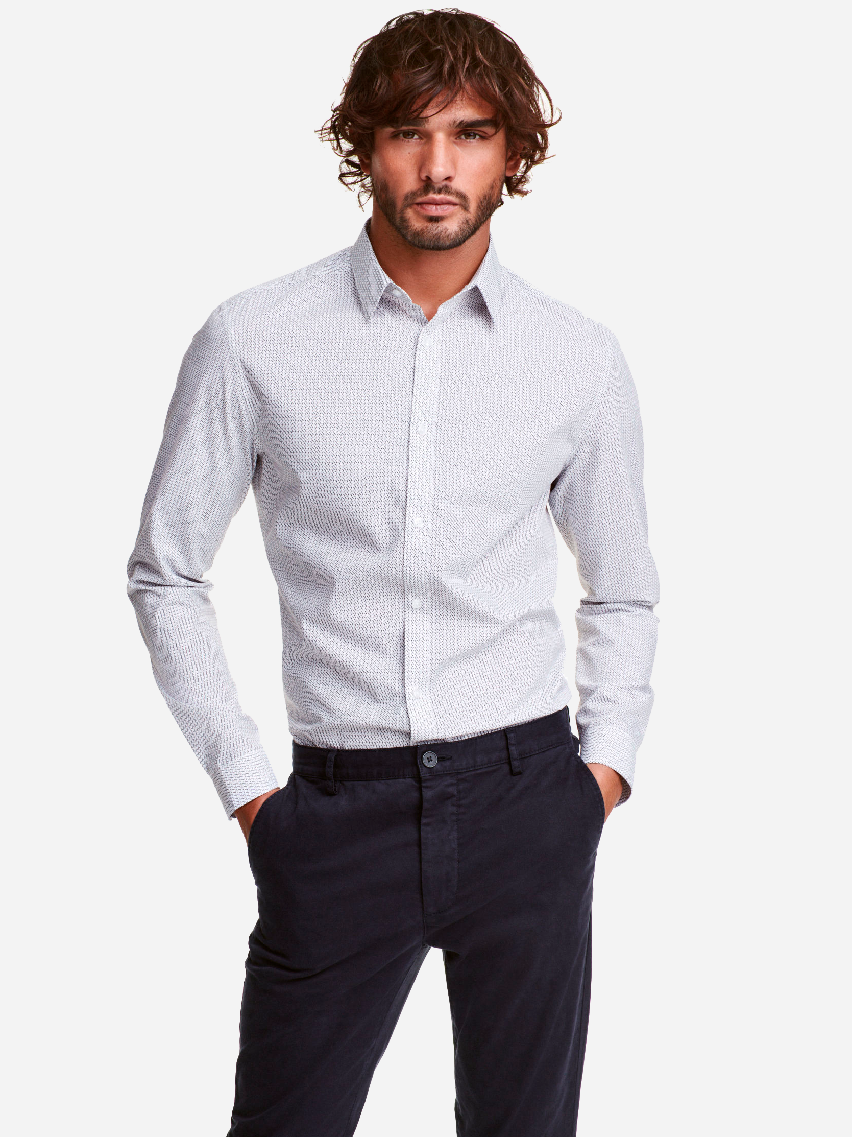 

Рубашка H&M 03-0400531-025  Белая (СА2000001368473, Рубашка H&M 03-0400531-025 XS Белая (СА2000001368473)