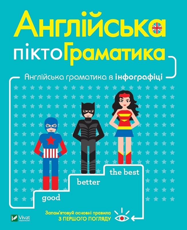 

Англійська піктограматика. Англійська граматика в інфографіці - Р. Дам (58617)