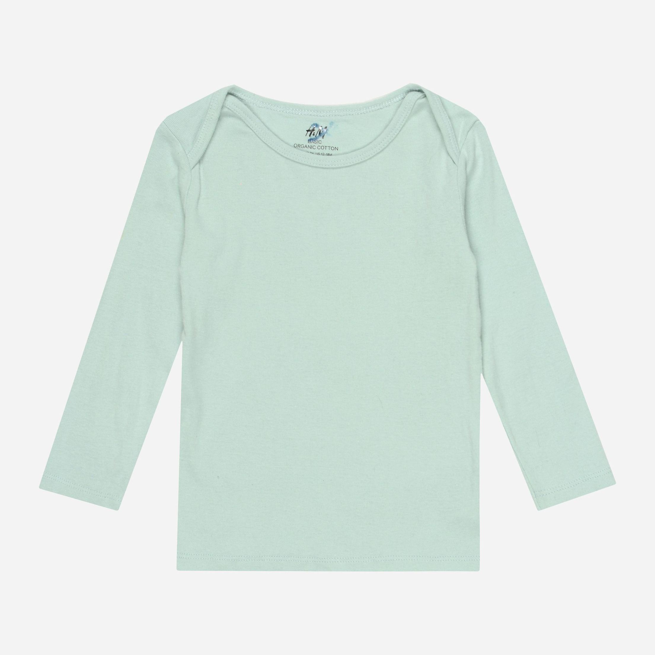 

Футболка с длинными рукавами H&M 102-73402702 86 см Мятная