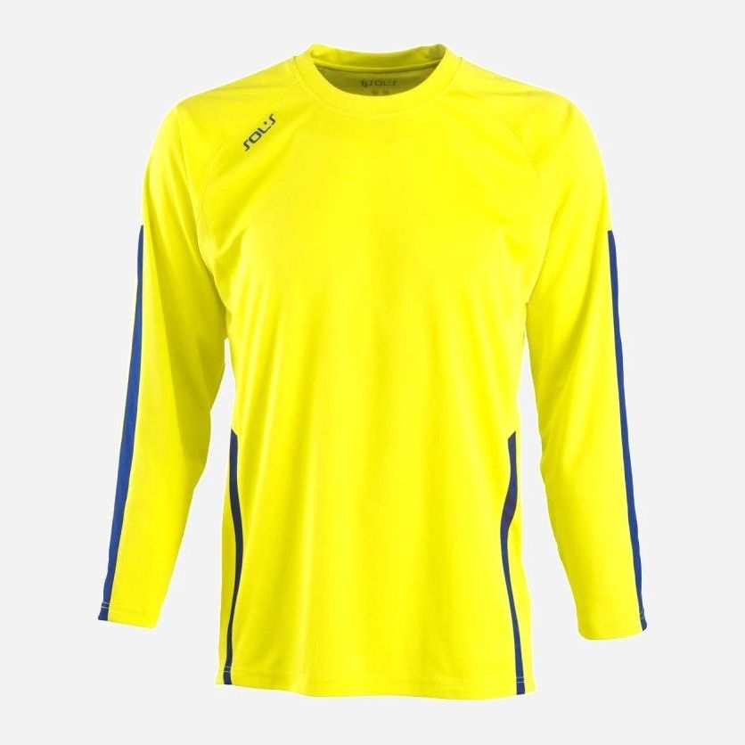 

Футболка с длинными рукавами Sol's Wembley Kids LSL 90203943 6/8Y 106-128 см Желтая