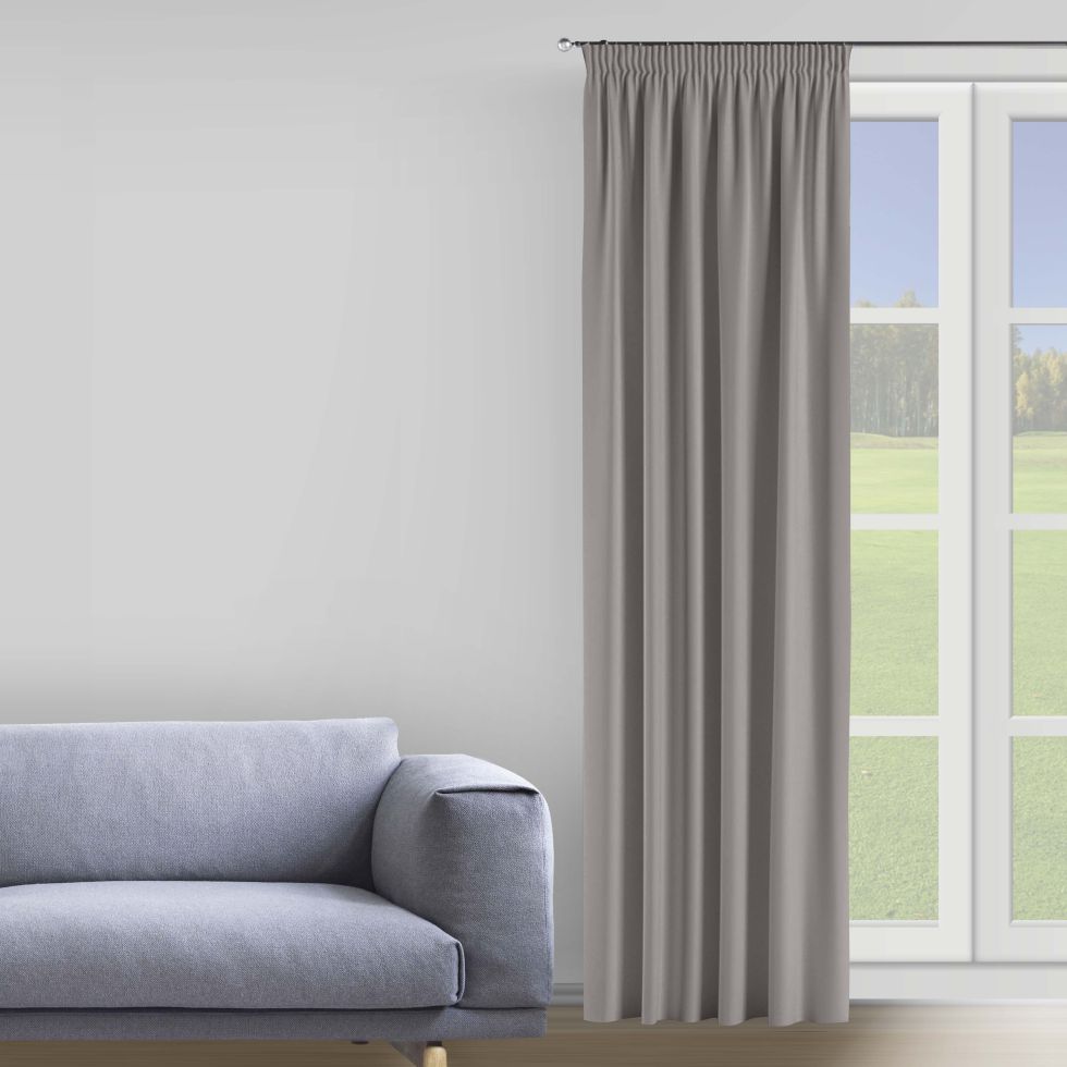 

Комплект штор Decorator 2 шт 250х275 бежевый бархат на тесьме B229
