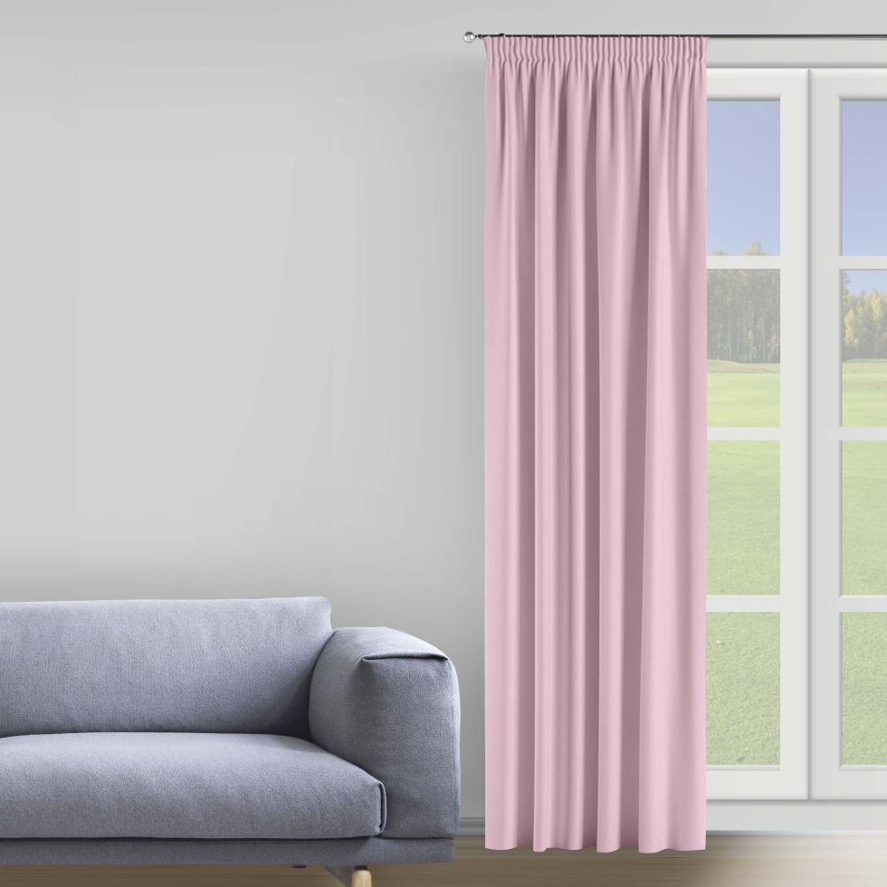 

Комплект штор Decorator 2 шт 150х275 пудровый бархат на тесьме B215