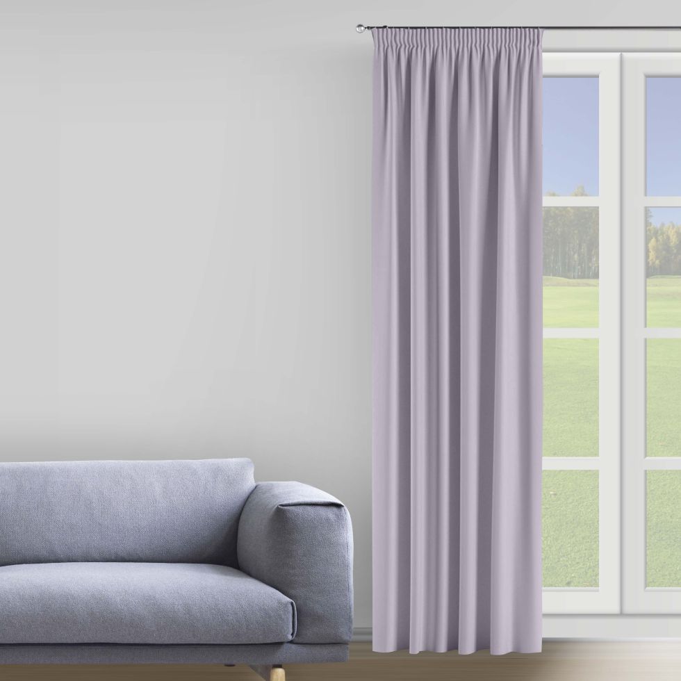 

Комплект штор Decorator 2 шт 200х275 сиреневый бархат на тесьме B238