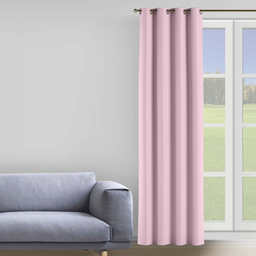 

Комплект штор Decorator 2 шт 150х258 пудровый бархат на люверсах B215