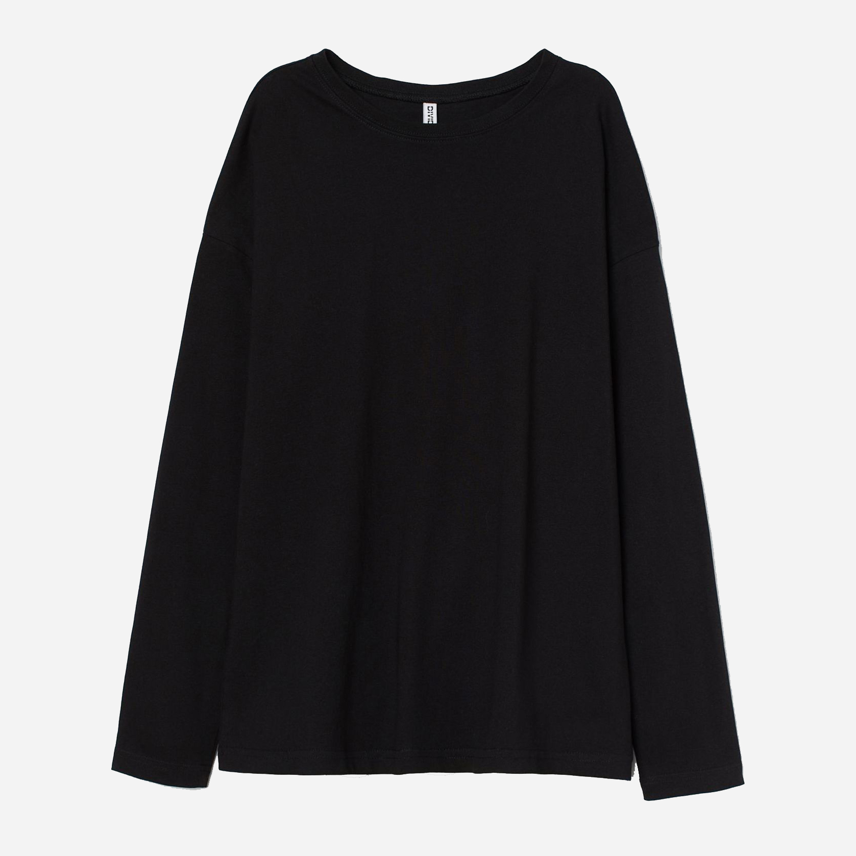 

Лонгслив H&M 855239  Черный, Лонгслив H&M 855239 XL Черный