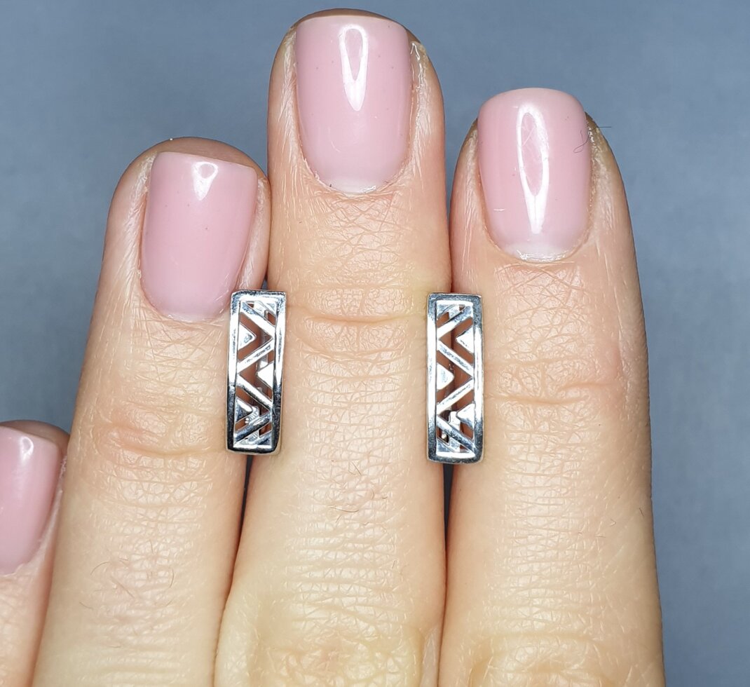 

Сережки серебряные 1,92 г