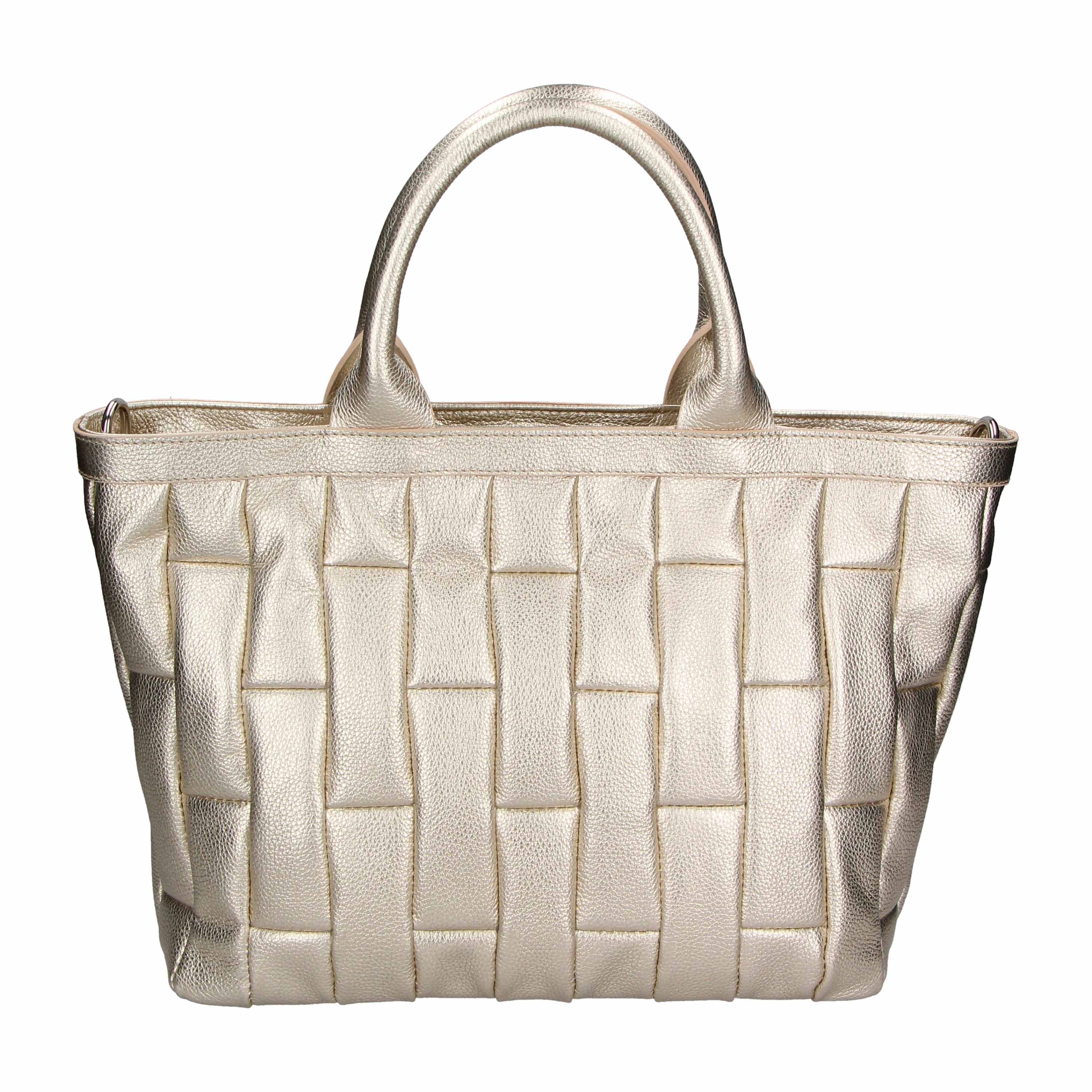 

Деловая Сумка Italian Bags san0084_gold Кожаная Золотистый