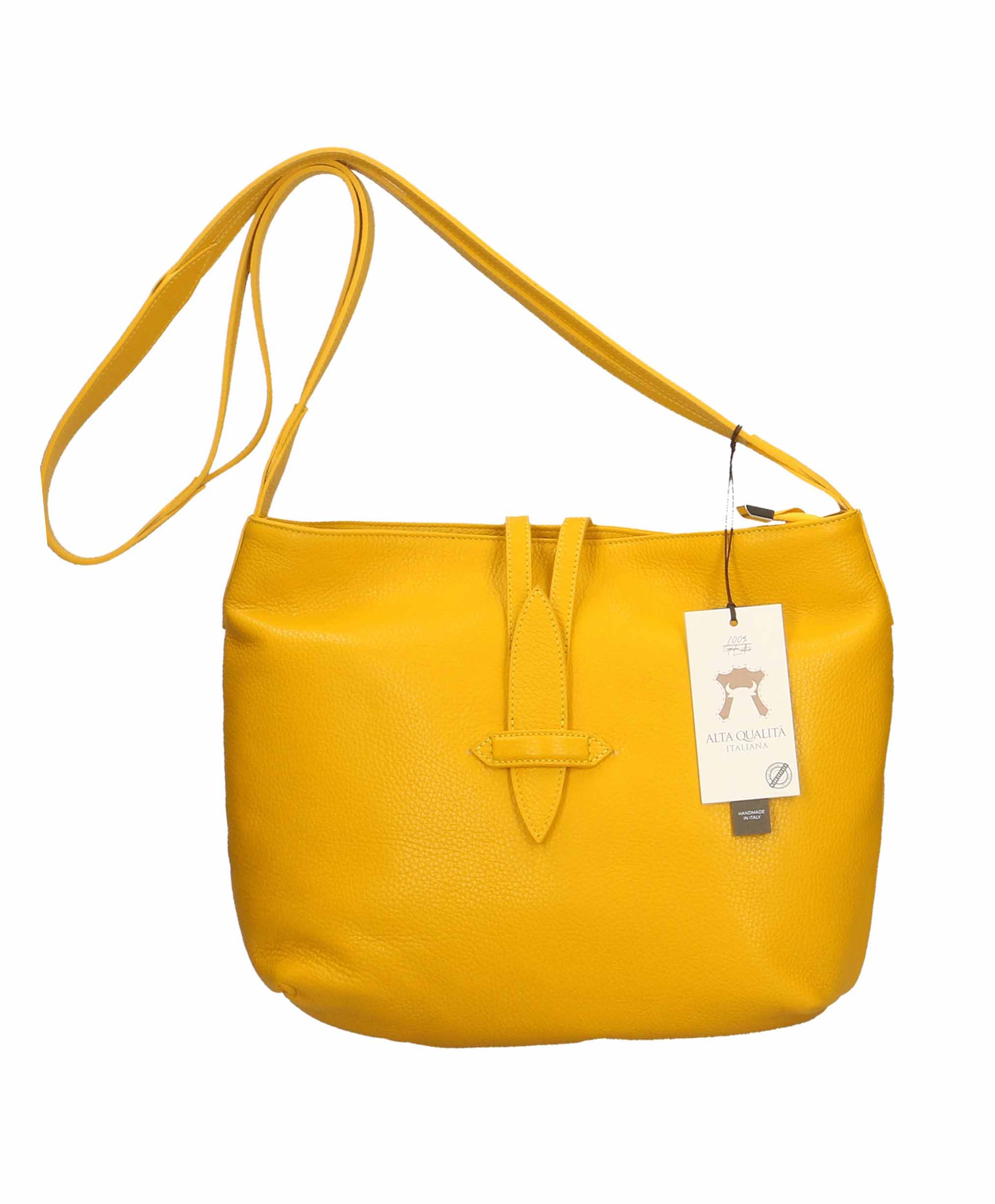 

Сумка На Каждый День Italian Bags 695958_yellow Кожаная Желтый