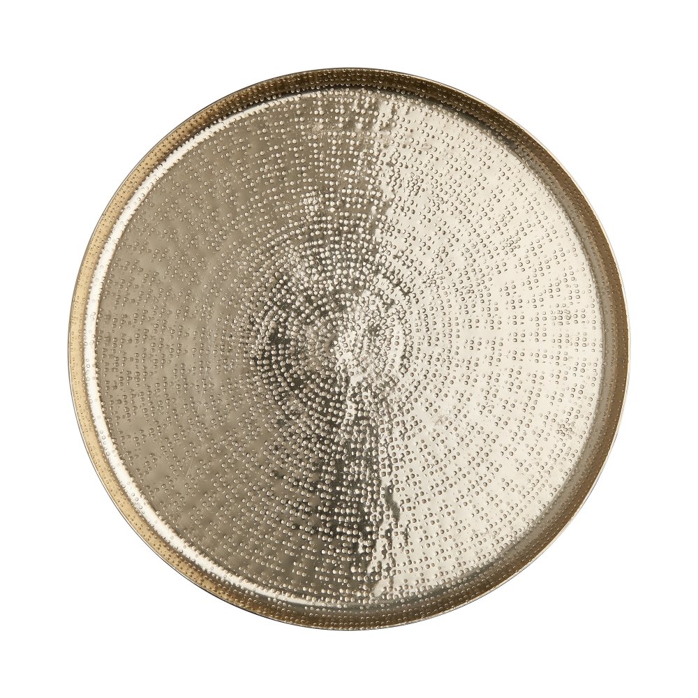 

Тарель диам 33 см, золотая 10224758