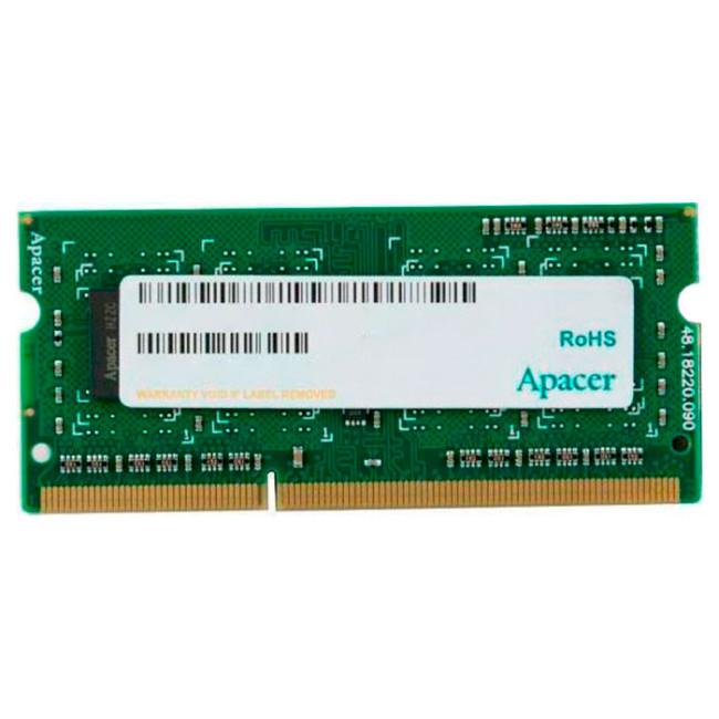 

Модуль памяти APACER SO-DIMM DDR3 1333MHz 8GB (DS.08G2J.K9M)