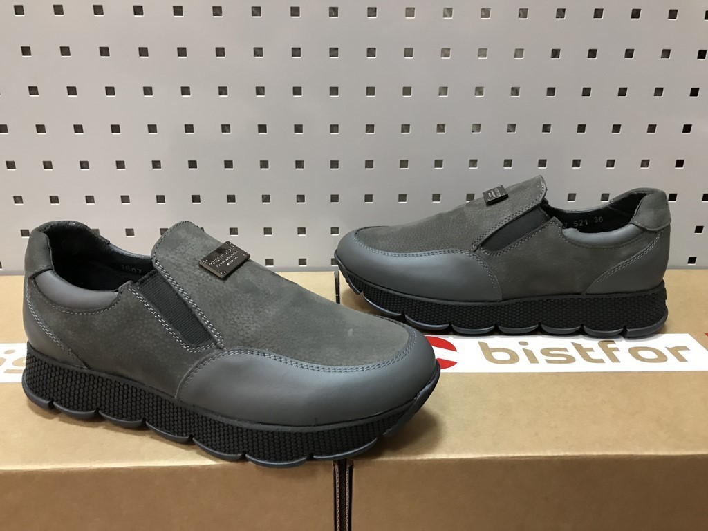 

Слипоны Bistfor 64002/7/521 39 (24.7 см) Серые