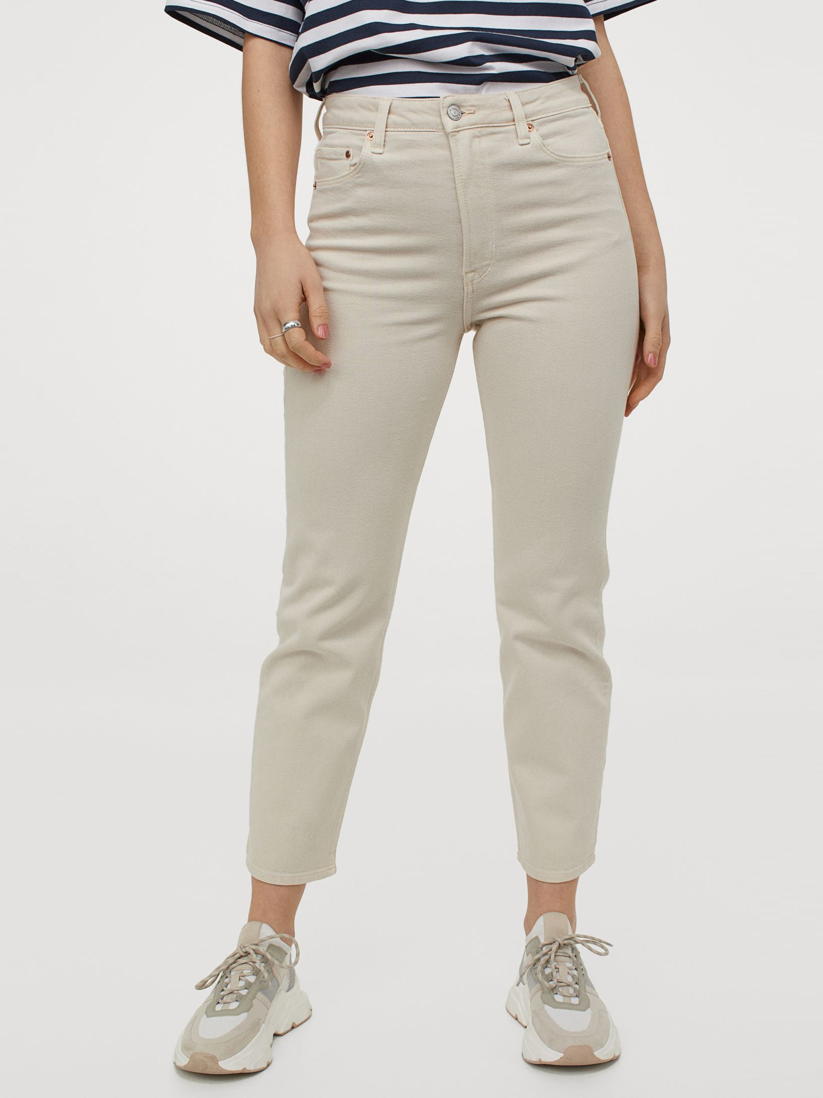 

Джинсы H&M 7993652sdm  Светло-бежевые, Джинсы H&M 7993652sdm 44 Светло-бежевые