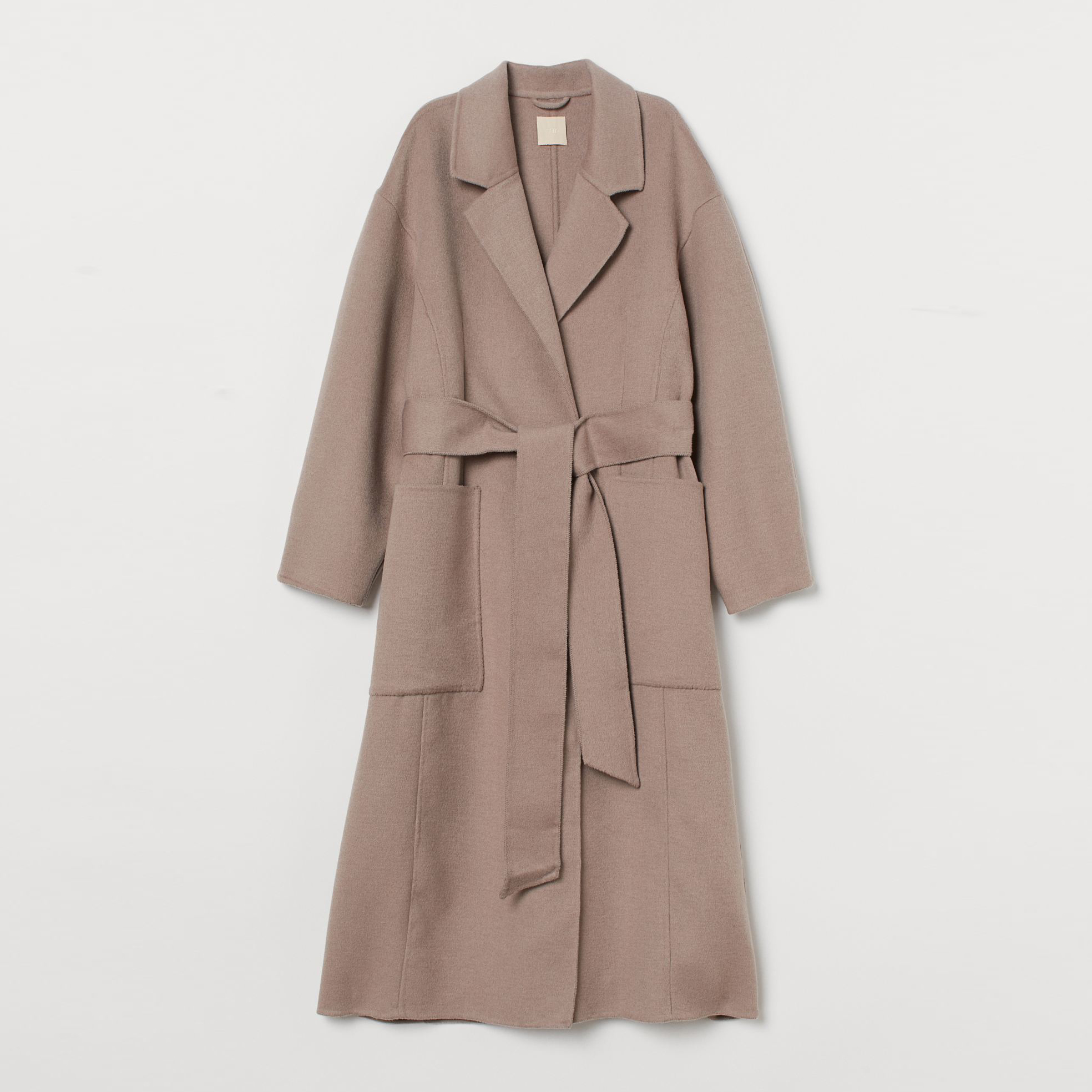

Пальто H&M 8418631abr  Темно-бежевое, Пальто H&M 8418631abr S Темно-бежевое