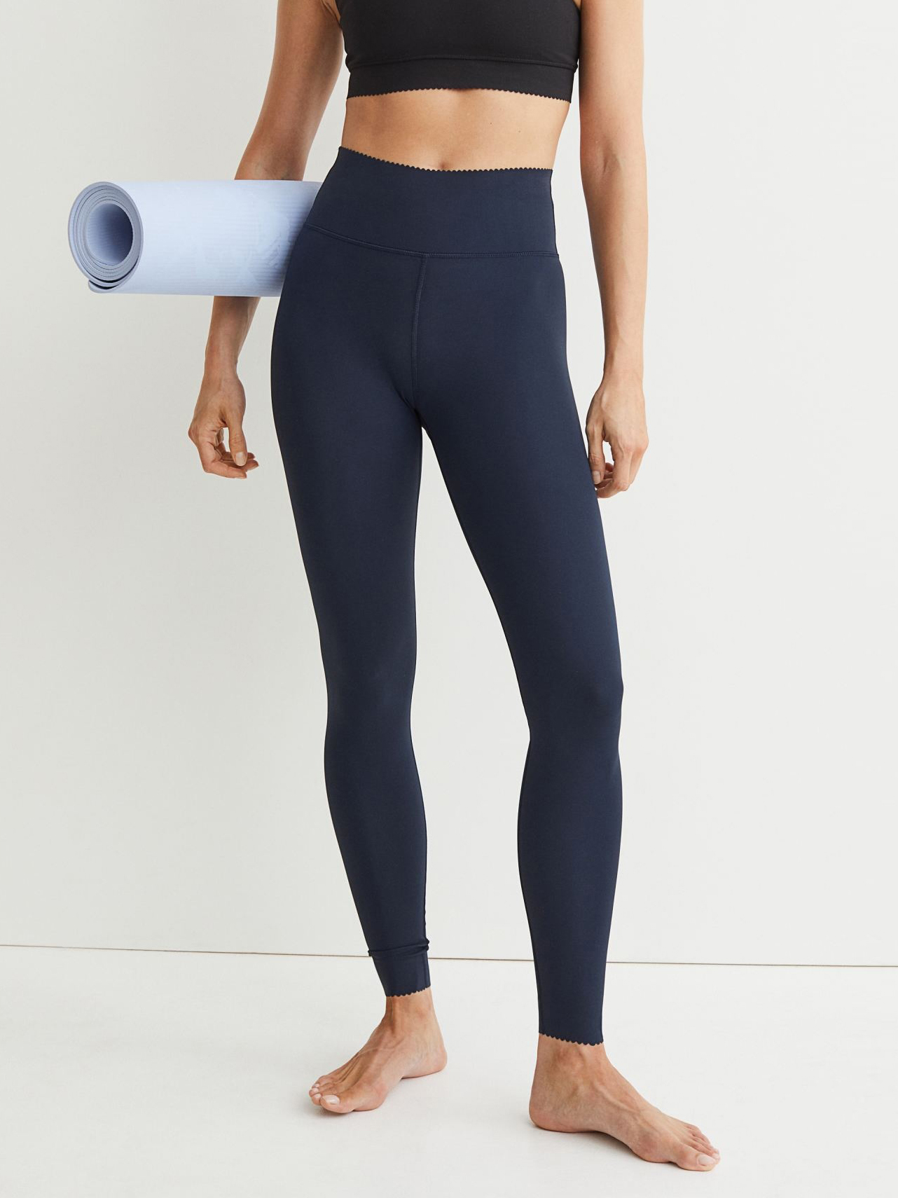 

Леггинсы H& Sport 9249733abr  Темно-синие, Леггинсы H&M Sport 9249733abr M Темно-синие