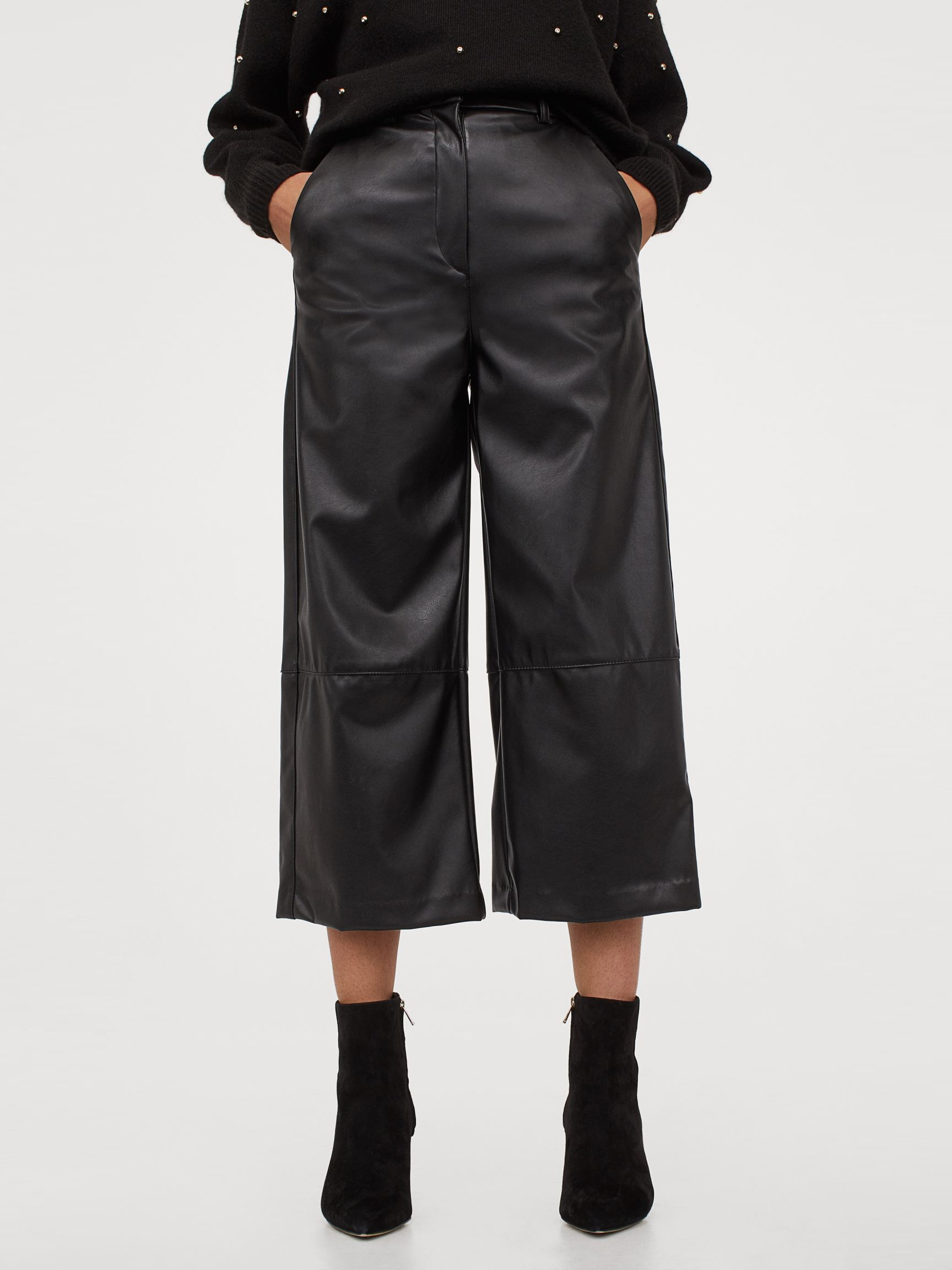 

Брюки-кюлоты H&M 9338212bar  Черные, Брюки-кюлоты H&M 9338212bar 34 Черные