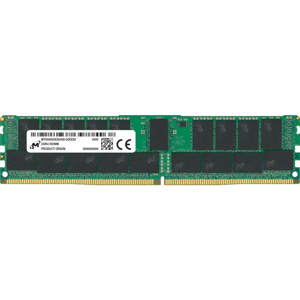 

Модуль памяти для сервера DDR4 16GB ECC RDIMM 2933MHz 1Rx4 1.2V CL21 Micron (MTA18ASF2G72PZ-2G9J3)
