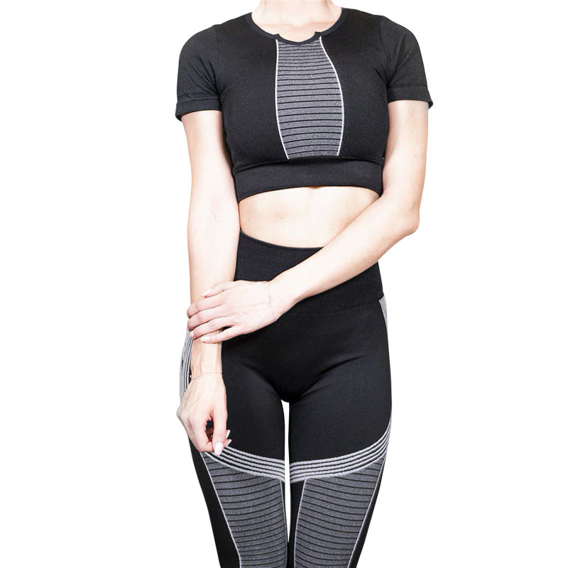 

Комплект спортивный женский лосины и топ Lesko The Queen Jane 101 Black-Grey  для фитнеса занятий спортом (K/OPT2_6886-24180, Комплект спортивный женский лосины и топ Lesko The Queen Jane 101 Black-Grey L для фитнеса занятий спортом (K/OPT2_6886-24180)
