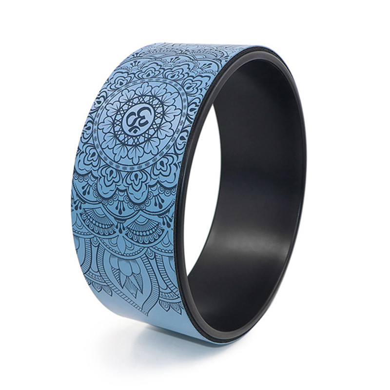 

Колесо для йоги и фитнеса стретчинг ролик йога-кольцо 32*13 см Dobetters Yoga DBT-Y1 Blue + Black (F_4760-14052)