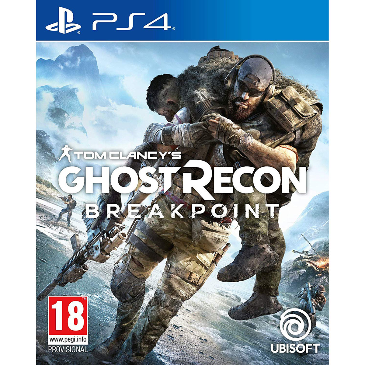 

Игра Tom Clancy's Ghost Recon Breakpoint для PS4(Blu-Ray диск, русская версия)