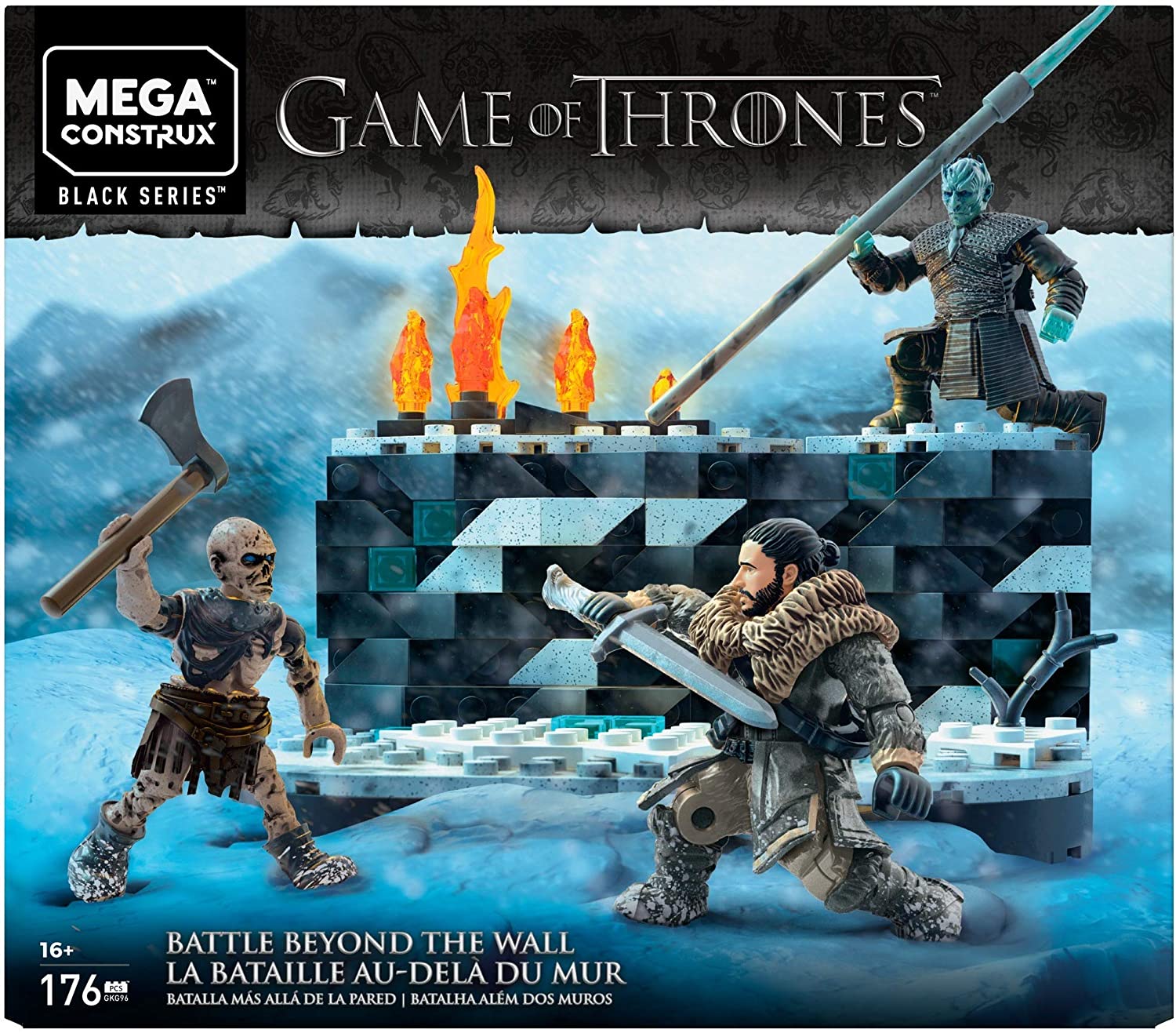 Конструктор Игра Престолов Битва с белыми ходоками Game of Thrones: White  Walker Battle - Mega Construx – фото, отзывы, характеристики в  интернет-магазине ROZETKA от продавца: ToyEx | Купить в Украине: Киеве,  Харькове,