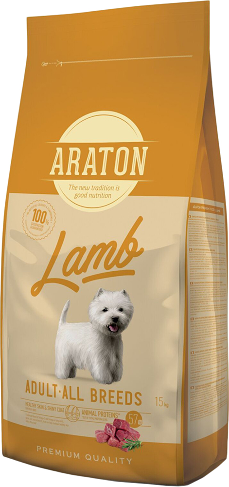 

Сухой корм ARATON Lamb Adult All Breeds для взрослых собак 15 кг