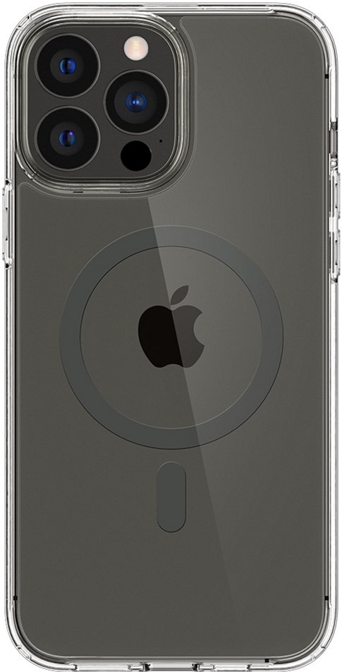 

Панель Spigen Crystal Hybrid Mag Safe для Apple iPhone 13 Pro Max Graphite