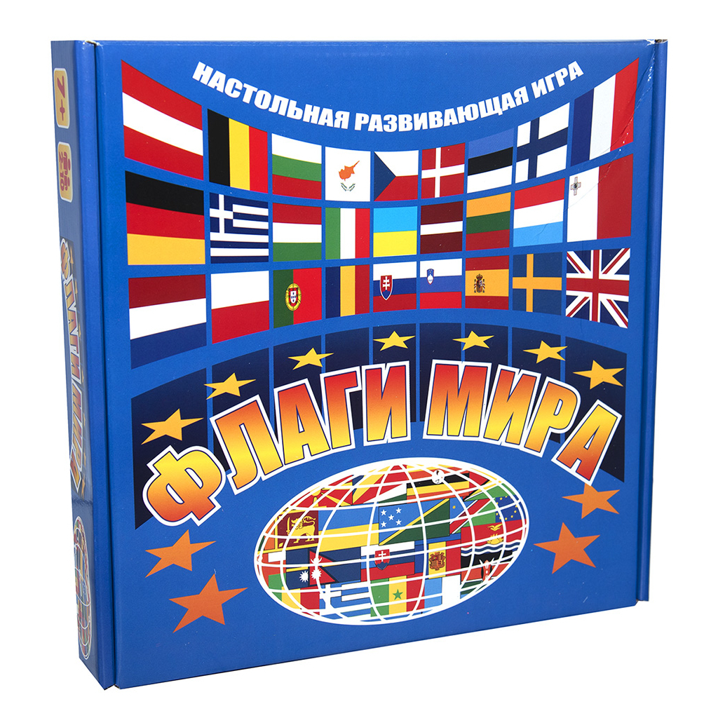 

Настольная игра Strateg Флаги мира (русский язык) (709)
