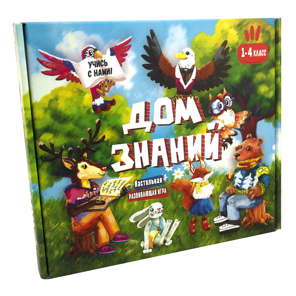 

Настольная игра Strateg Дом знаний (русский язык) (30316)